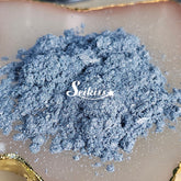 Pale Blue Craft Mica Powder for Resin, Alcohol Ink, Epoxy, Wax Melts - Blue Mica